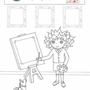 Milly's Marvellous Mistake Colouring Sheet